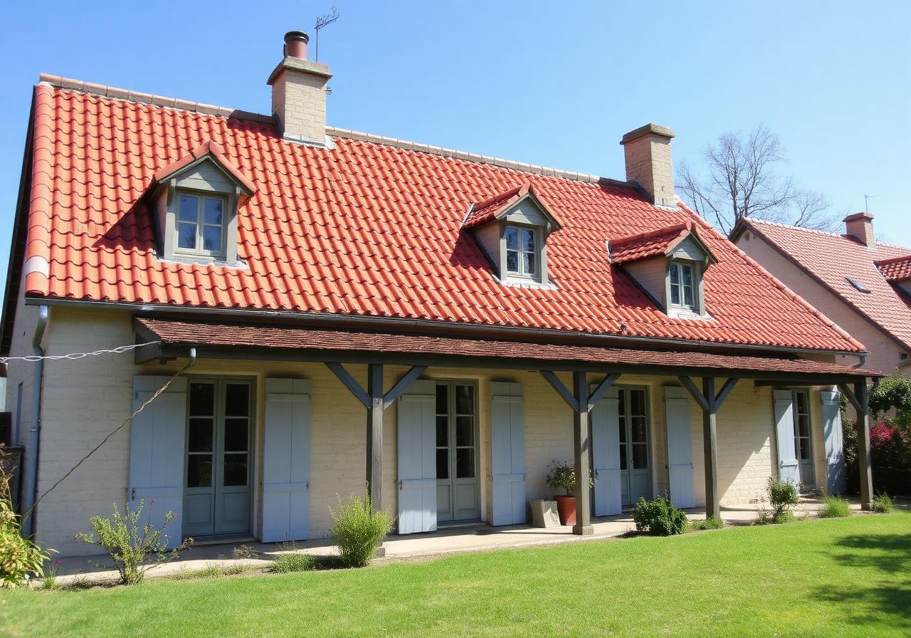 Pavillon rénové par Zugetta Couverture à Athis-Mons