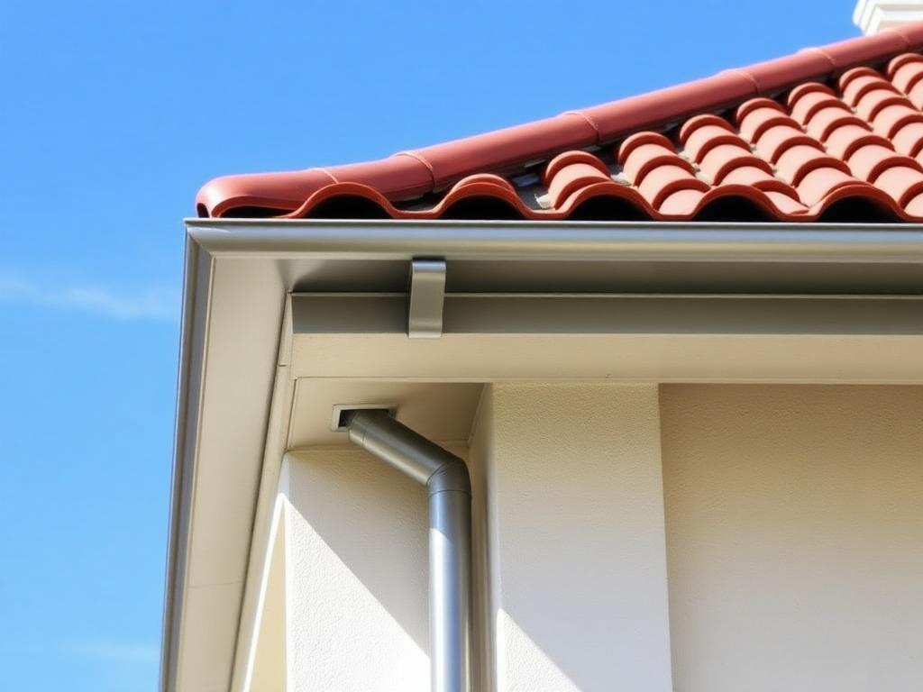 Pose de gouttières zinc sur une habitation à Paray-Vieille-Poste